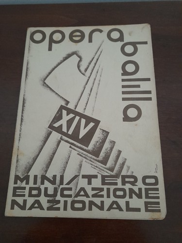 Storica pagella opera balilla - storica,