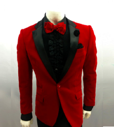 Uomo rosso fumare giacche - fumare,