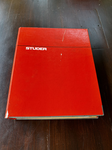 Studer b67 service manual - b67,