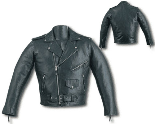 Giacca moto uomo nuova pelle - giacca,
