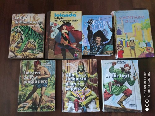 Lotto libri emilio salgari - 7,