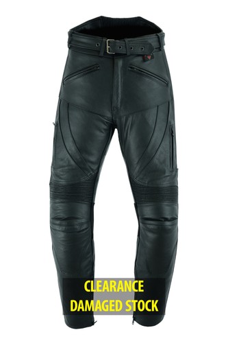 Pantaloni moto pelle - pantaloni, in