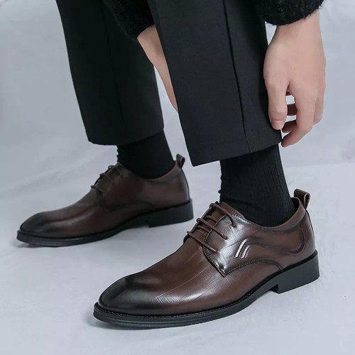 Scarpa uomo elegante - uomo, marrone