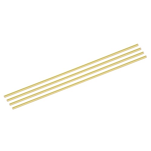 Barre ottone 4mm 300mm - ottone,