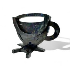 Portafiltro caffè appendiabiti stile confetti arcobaleno 1 unità