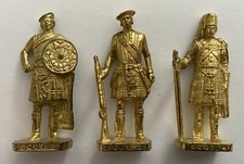 SCOZZESI - N. 1, 2, 4 SOLDATINI METALLO KINDER - H. 4