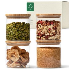 Barattoli Vetro Ermetici [4x