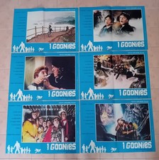 I GOONIES - 6 FOTOBUSTE - SPIELBERG locandina movie poster Ritorno al Futuro