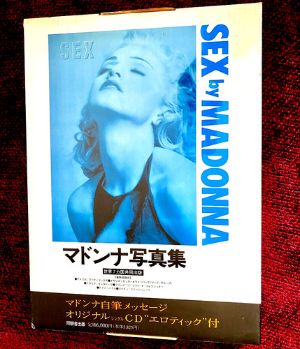 Madonna sex book japan edition - sex,