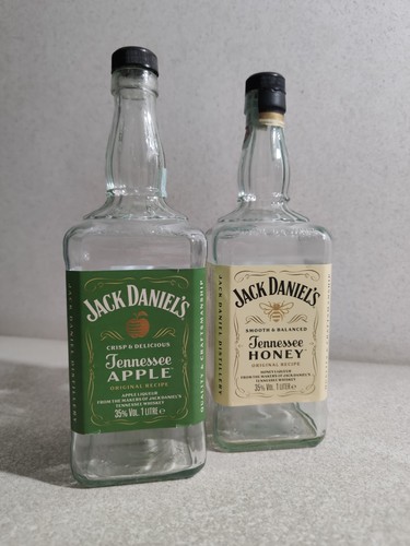 Bottiglie vuote jack daniel - vuote,
