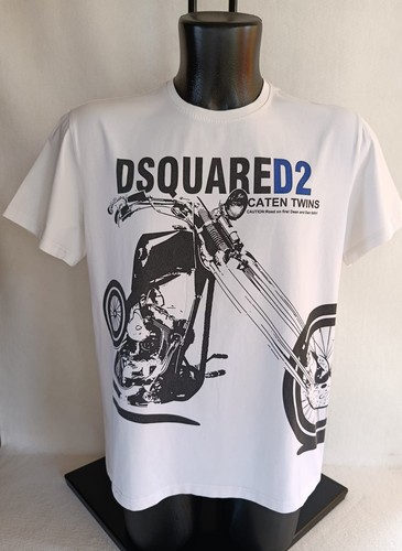 Shirt uomo dsquared2 bianca - uomo,