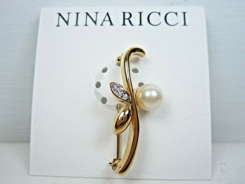 Spilla nina ricci placcata oro - placcata,