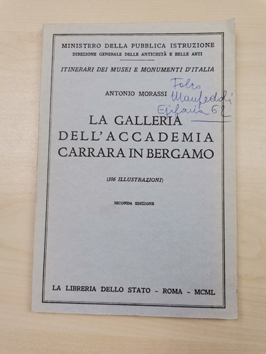 Antonio morassi galleria - morassi, "la