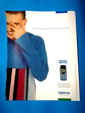 RITAGLIO DI GIORNALE PUBBLICITA' NOKIA 8210 TELEFONINO DA COLLEZIONE - (141)