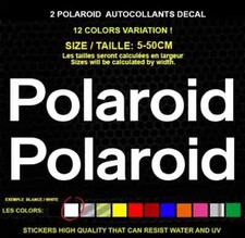 POLAROID adesivo vera decalcomania adesivo ADESIVI IMPERMEABILI