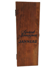 JANNEAU GRAND ARMAGNAC - CONFEZIONE VINTAGE  LEGNO ORIGINALE