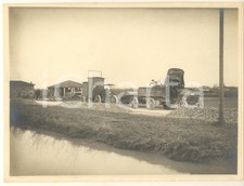 1930 ca AGRICOLTURA Area di BOLOGNA - Macchine agricole in un'azienda *Foto
