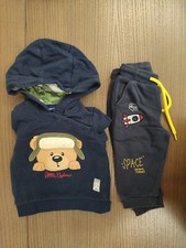 Original Marines Felpa con cappuccio + Pantalone tuta 3-6 mesi