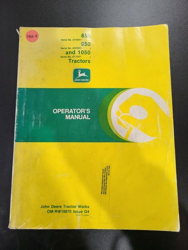 Manuale operatori trattori