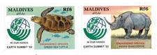 MALDIVE 1992 - Vertice della
