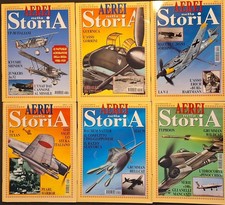 Aerei nella storia - 2001 Riviste Delta Editrice, dal n.16 al n.21