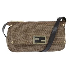 FENDI Zucchino Canvas Shoulder