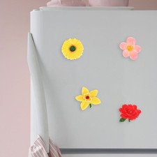 10 pz magneti frigo fiori