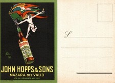 MAZARA del VALLO - BAZZI - Marsala JOHN HOPPS & SONS - Pubblicitaria - NV -PU450