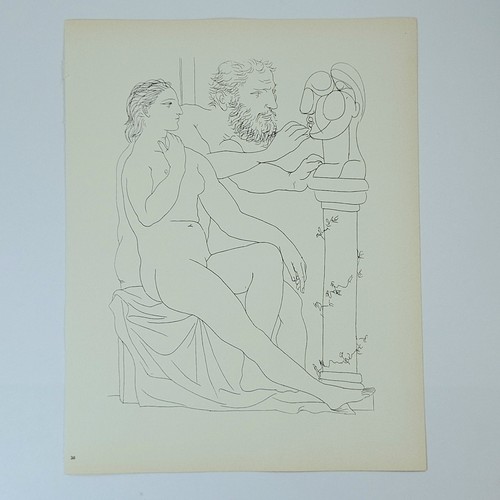 Vintage pablo picasso - vintage, piatto
