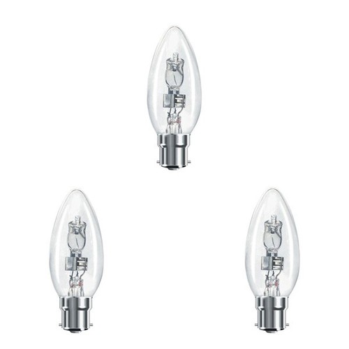 Candela alogena bassa - 3x,