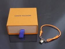 Autentico bracciale LOUIS VUITTON lucchetto argento sterling #10264