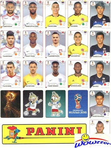 Panini world cup stickers 2018 - panini,