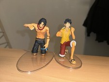 One Piece Dramatic Showcase Rufy Ace Set presa in Giappone leggere descrizione