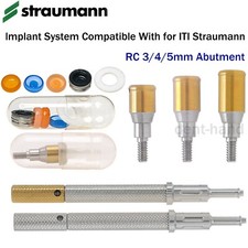 Overdenture dentale RC 3/4/5 mm pilastri localizzatore impianto utensili tappi adatti a Straumann