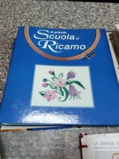 Enciclopedia La Grande Scuola Di Ricamo riviste collana 