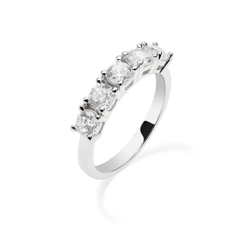 Anello amen argento zirconi - amen, 5