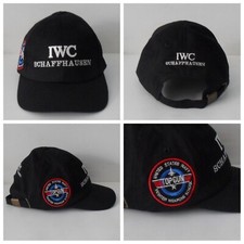 Cappello IWC Schaffhausen Top Gun Watch Hat - nuovo - mai indossato loghi ricamati BELLO