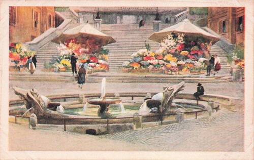 Cartolina epoca ita roma - (1), ita,roma