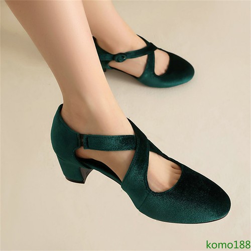Scarpe eleganti donna verde