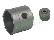 FRESA A TAZZA CAROTATRICE PER TRAPANO CAROTAGGIO MURO E LATERIZI VARI DIAMETRI