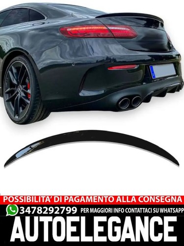 Spoiler posteriore nero lucido - nero,