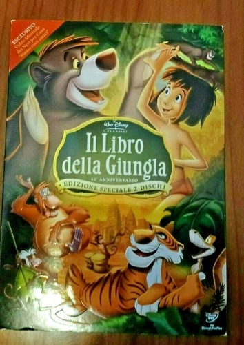 Libro della giungla - libro, giungla-walt