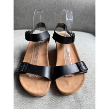 Birkenstock Papillio Soley sandalo con zeppa nero da donna taglia 39 US 8-8,5