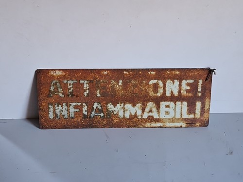 Attenzione infiammabili - infiammabili,