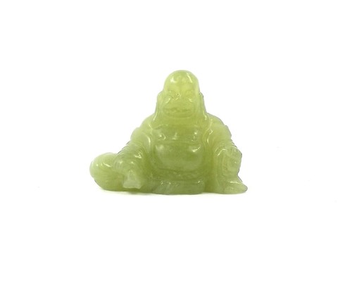 Budda giada verde statuetta - budda,