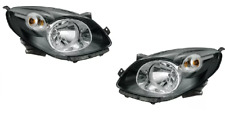 SET 2 FARO FANALE PROIETTORE ANTERIORE DX SX PER RENAULT TWINGO 2007 2011 NERO