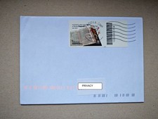 busta viaggiata con francobollo del 2023 - Vocabolario Zingarelli - C.B. 2358