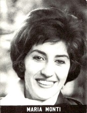figurina Antologia musica leggera Tedeschi 1966 New #  MARIA MONTI