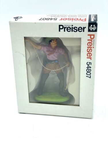 Preiser 54807 cowboy with - preiser, lazo