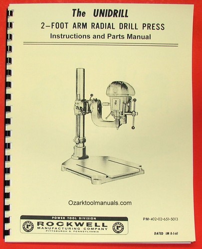Rockwell delta unidrill - rockwell-delta, 14-846